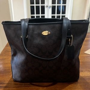 Signature Coach Canvas Tote